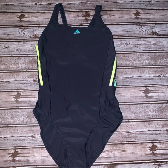 Adidas Women’s one piece swimsuit navy sz 10 NWT
